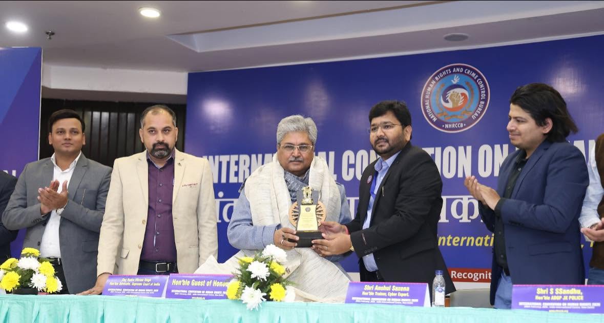 Dr. Randhir Kumar receiving State & National Honours